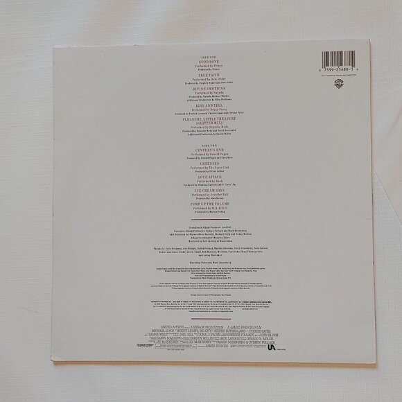 Vintage Bright Lights Big City Soundtrack Vinyl - Picture 5 of 9